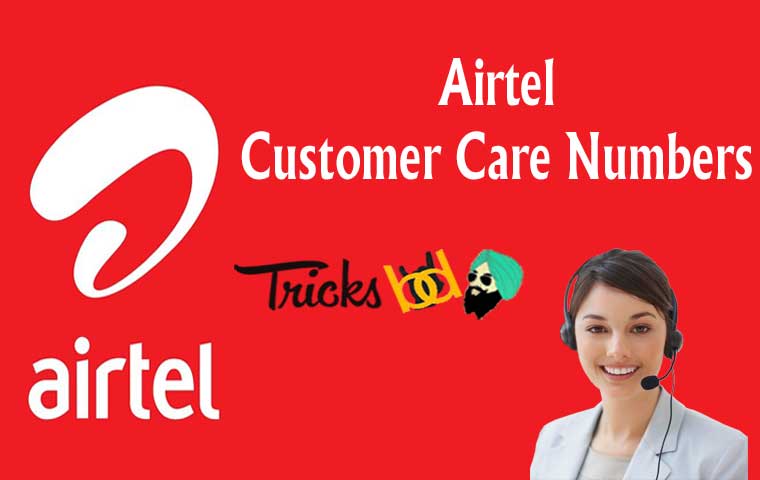 Airtel Customer Care Numbers